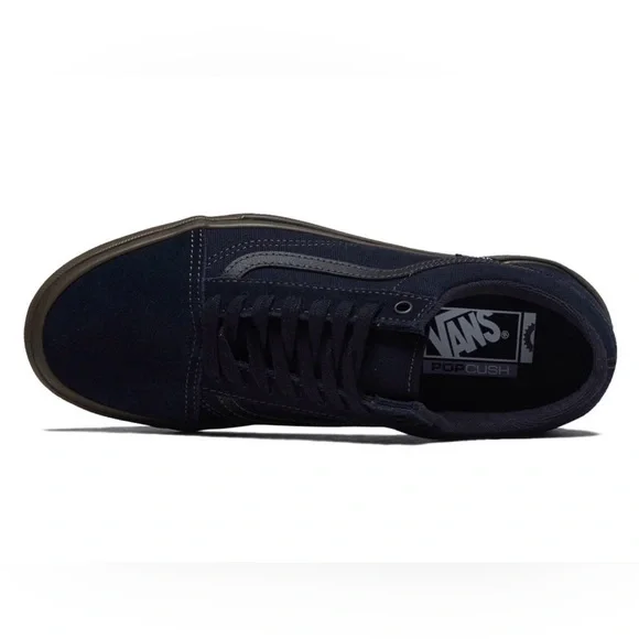 Vans Men's BMX Old Skool Sneakers- dark blue - Picture 2 of 8